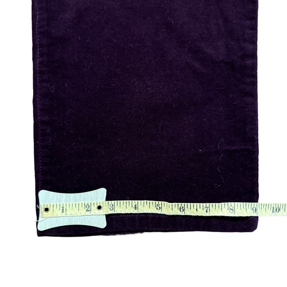 Chaps Denim Plum Women's Slimming Fit Short Length Corduroy Pants Size 20W NWT - Picture 9 of 11